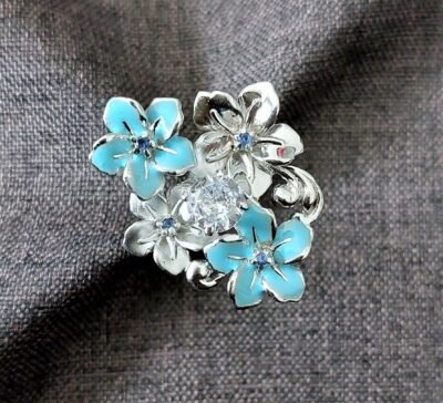 Floral Firoza ring