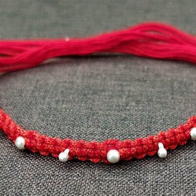 Gugru Silver Rakhi