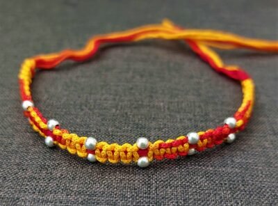 Ball Silver rakhi