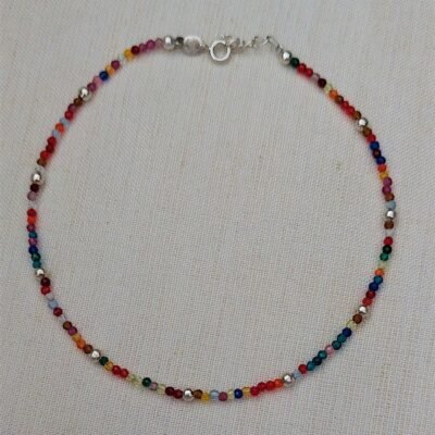 Multi color anklet
