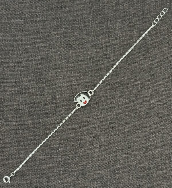 Premium silver rakhi for brother – Pure silver with detailed craftsmanship
