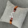 Premium silver rakhi for brother – Pure silver with detailed craftsmanship