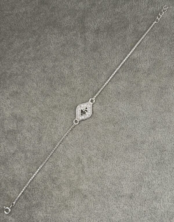 Premium silver rakhi for brother – Pure silver with detailed craftsmanship