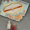 Premium silver rakhi for brother – Pure silver with detailed craftsmanship