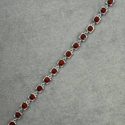 Silver Rudraksha Bracelet