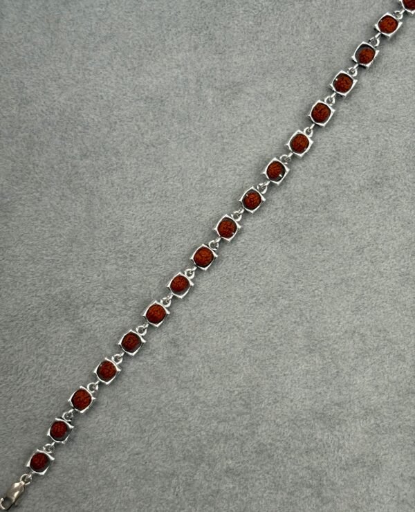 Silver Rudraksha Bracelet