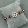 lord ganesha silver rudraksha bracelet - Image 2