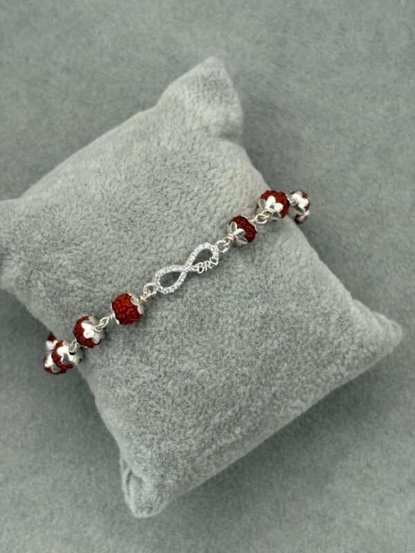 infinity rudraksha bracelet - Image 2
