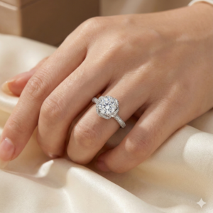 Rope twisted silver rings for women