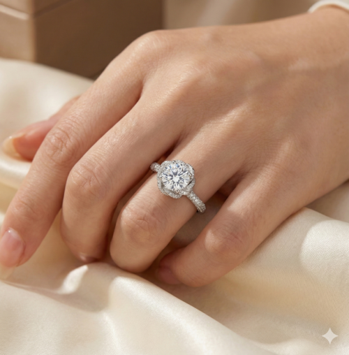 Rope twisted silver rings for women