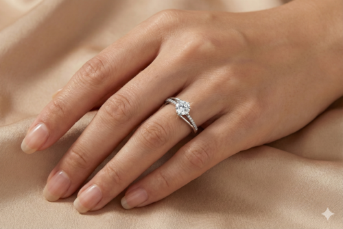Classic silver rins for women