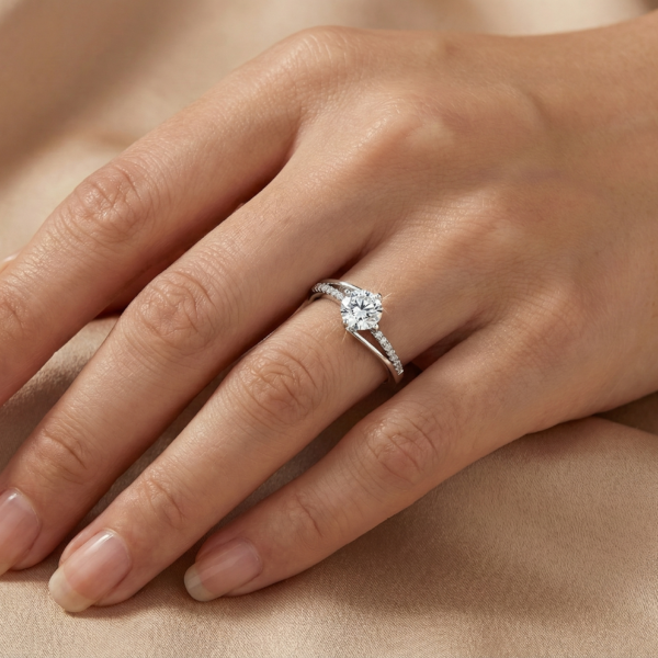 Classic silver rins for women
