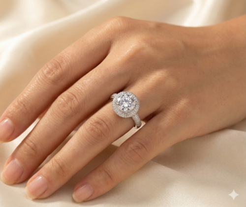 Elegant silver rings for women