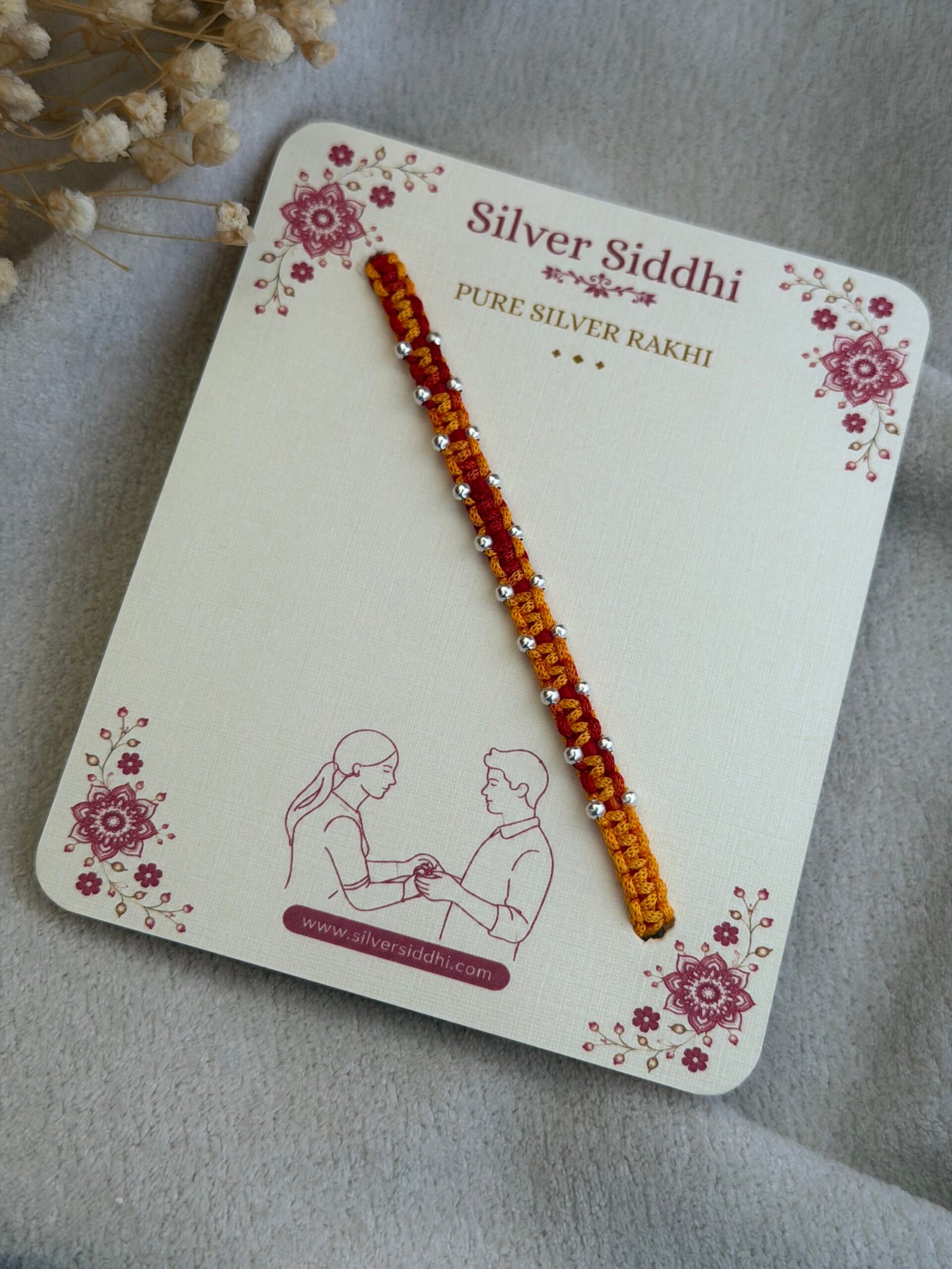 20 ball moli silver rakhi - Image 3