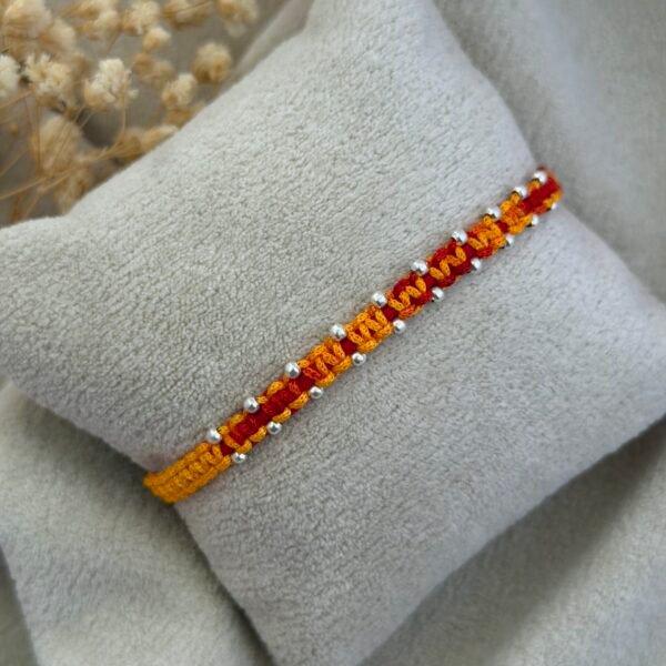 20 ball moli silver rakhi