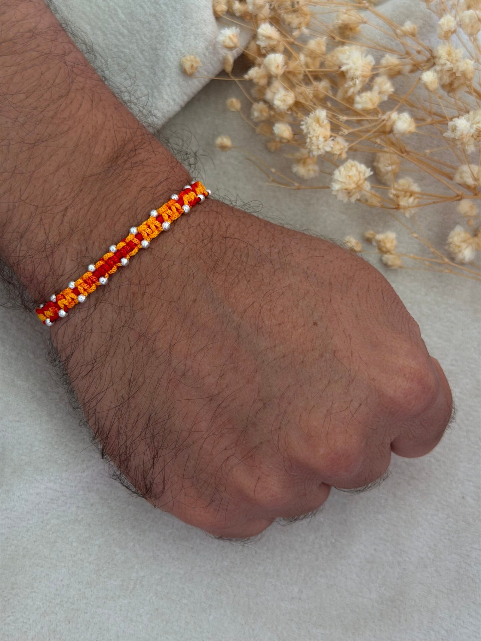 20 ball moli silver rakhi - Image 2