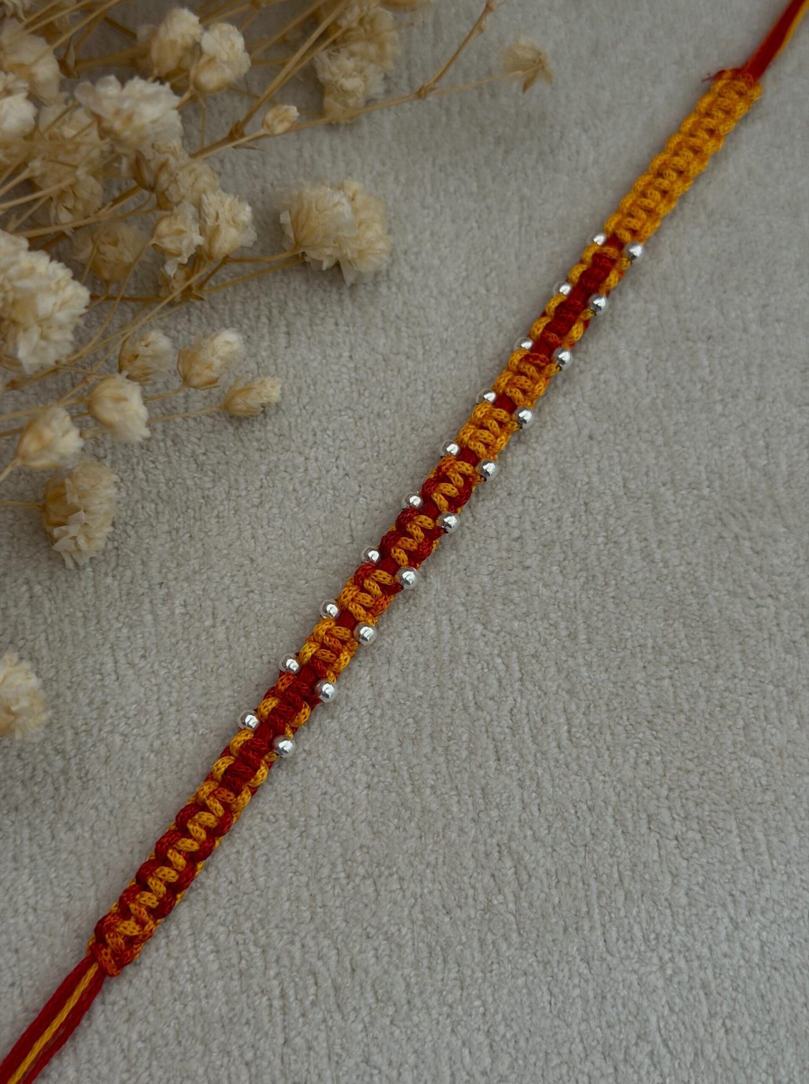 20 ball moli silver rakhi - Image 4