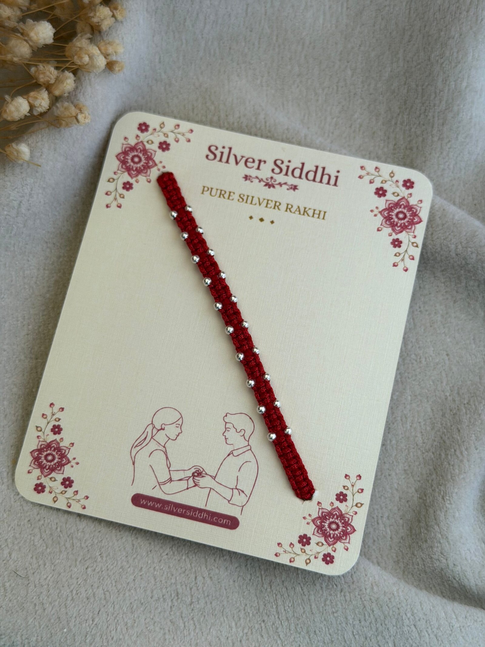 21 ball redi silver rakhi - Image 3
