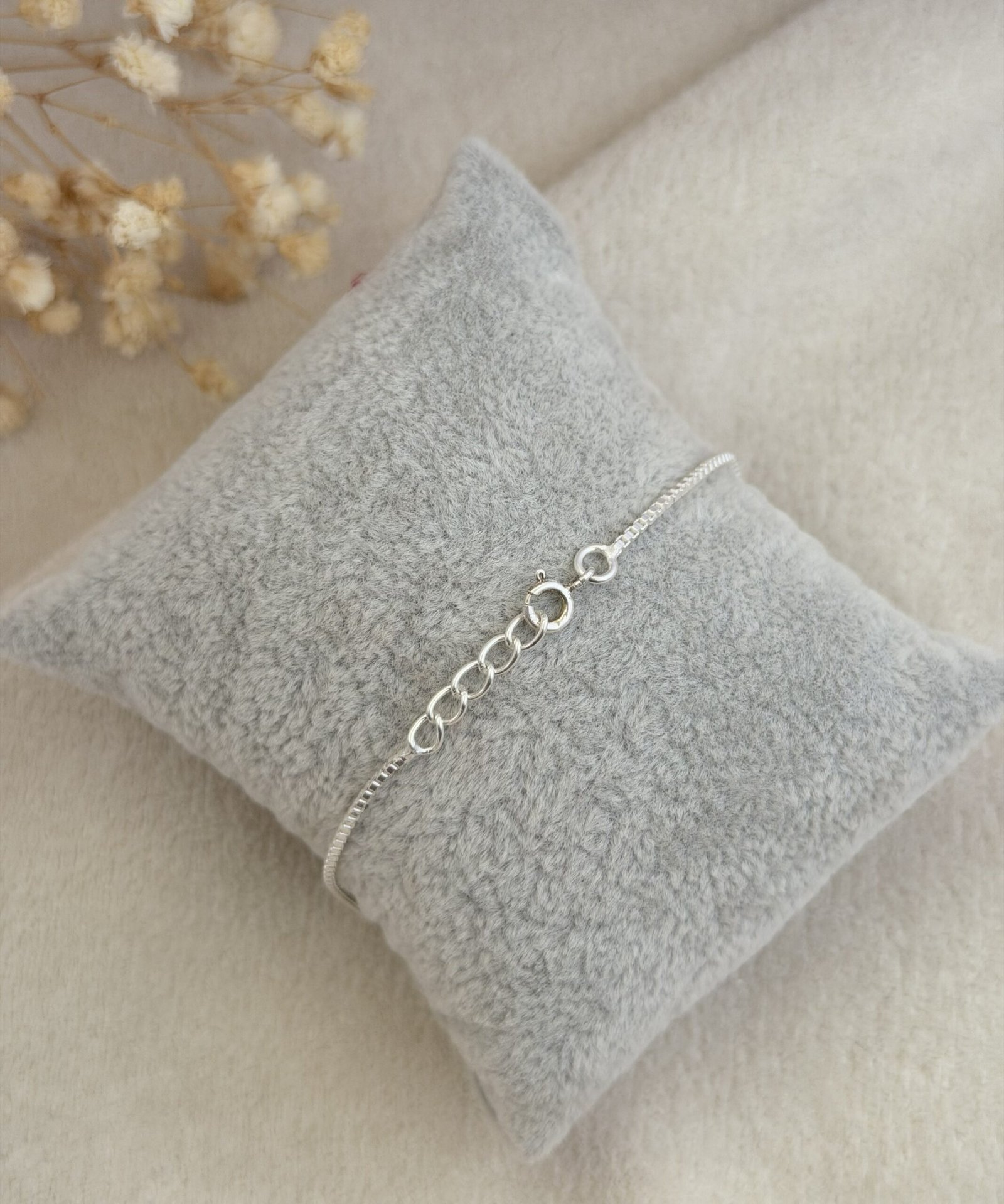 Bhai Silver Chain Rakhi - Image 3