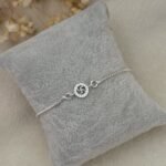 Swastik Silver Chain Rakhi