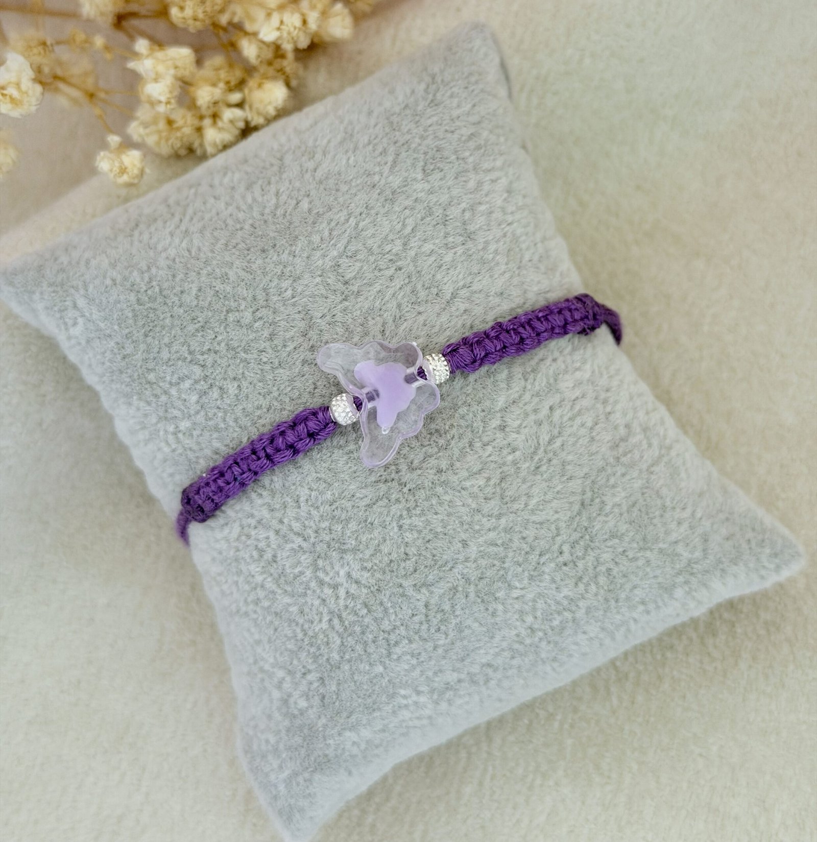 Butterfly Silver kids rakhi