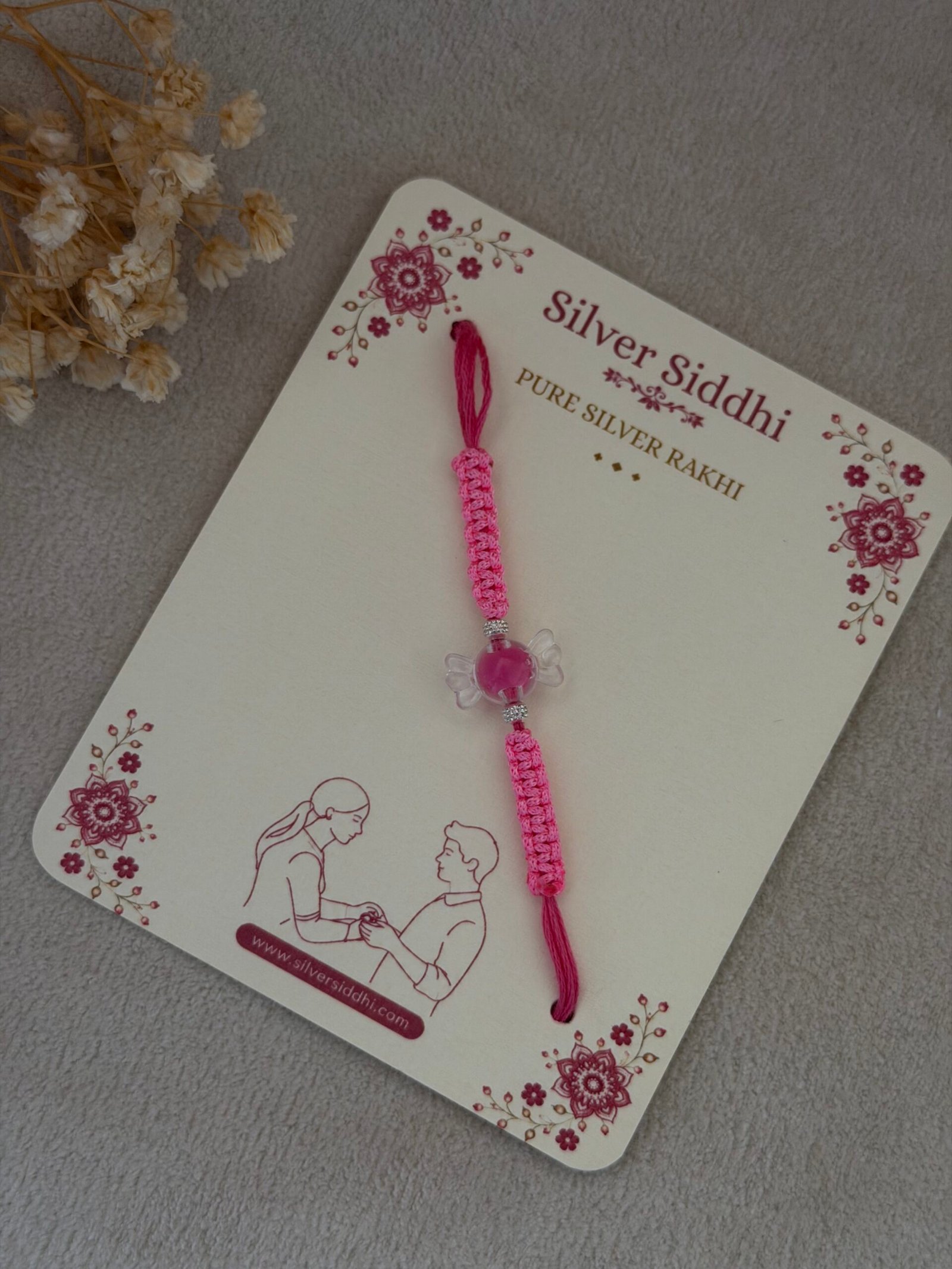 Toffy Silver Kids Rakhi - Image 2