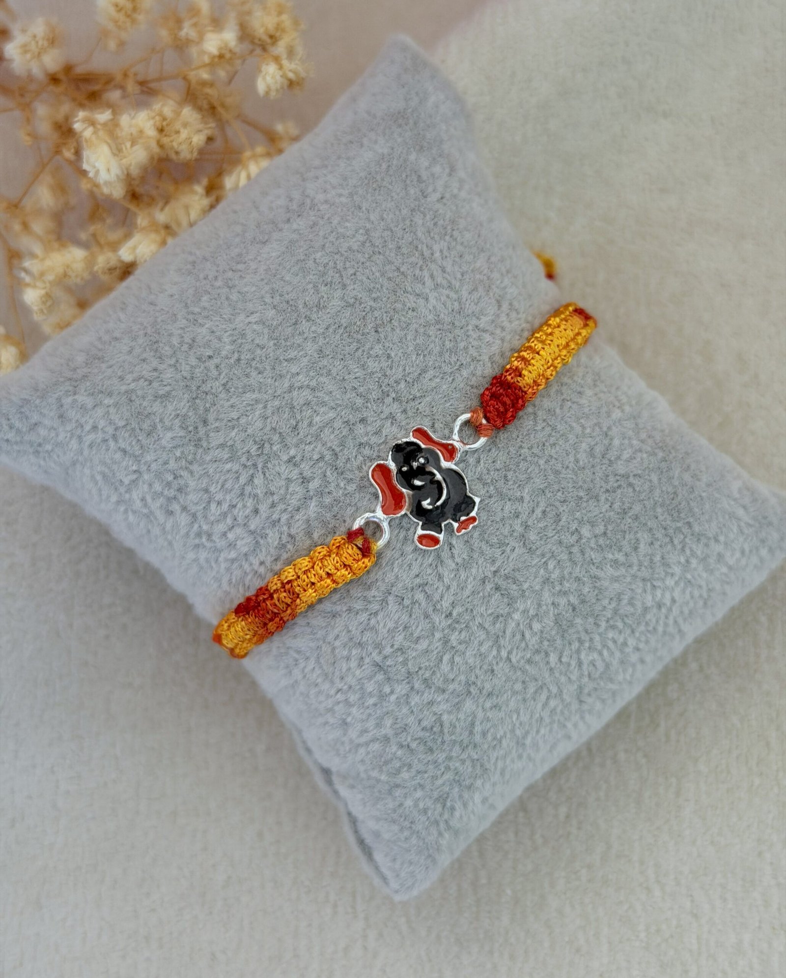 Elephant Silver Kids Rakhi