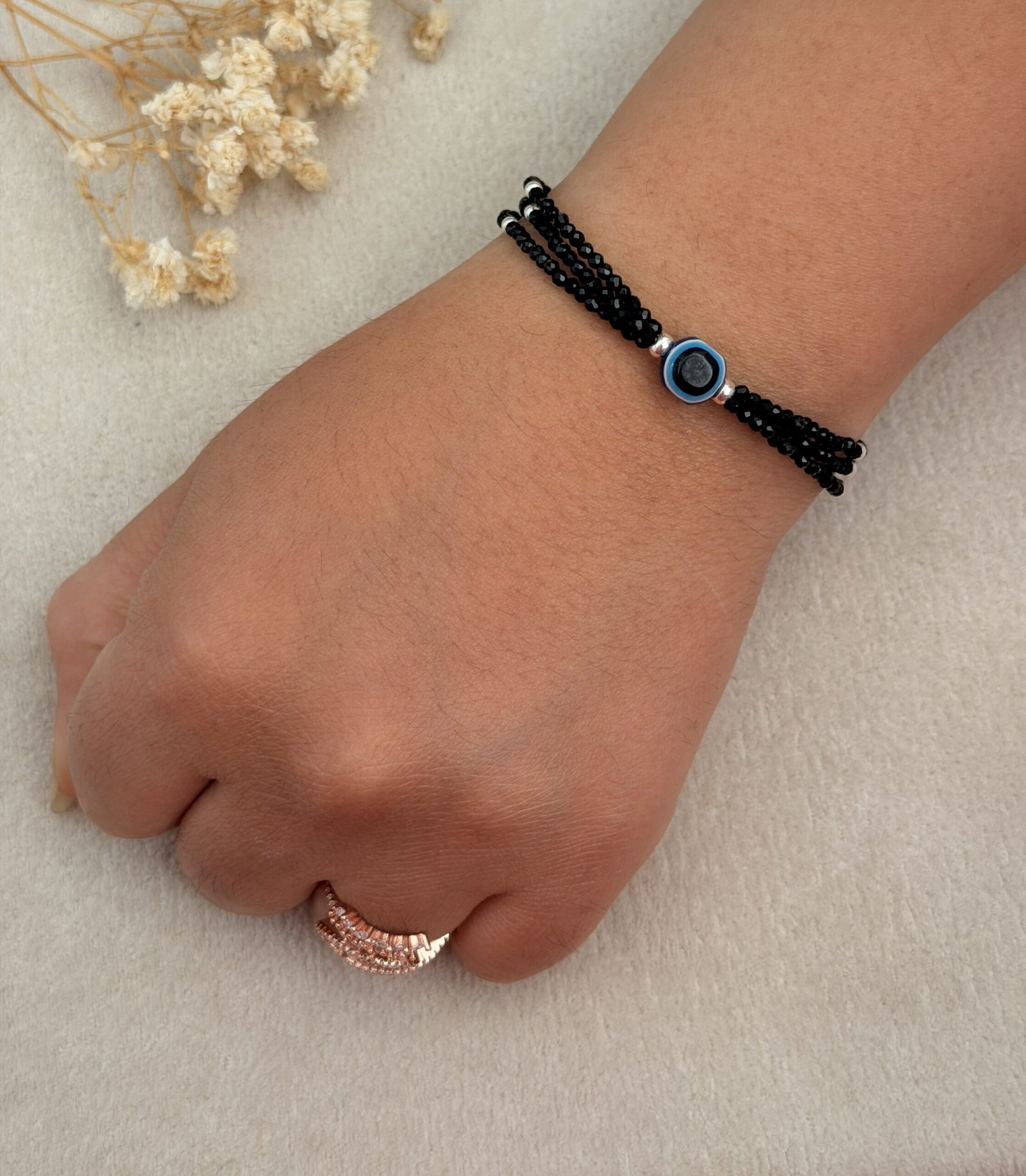 evil eye beads bracelet - Image 3