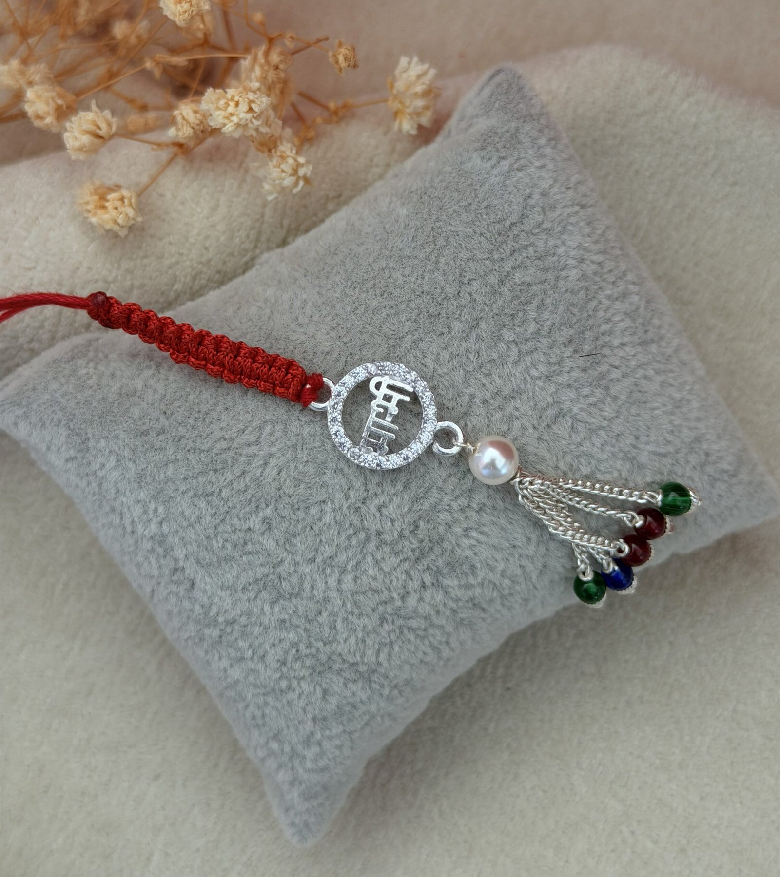 Bhabhi Silver Chuda Rakhi