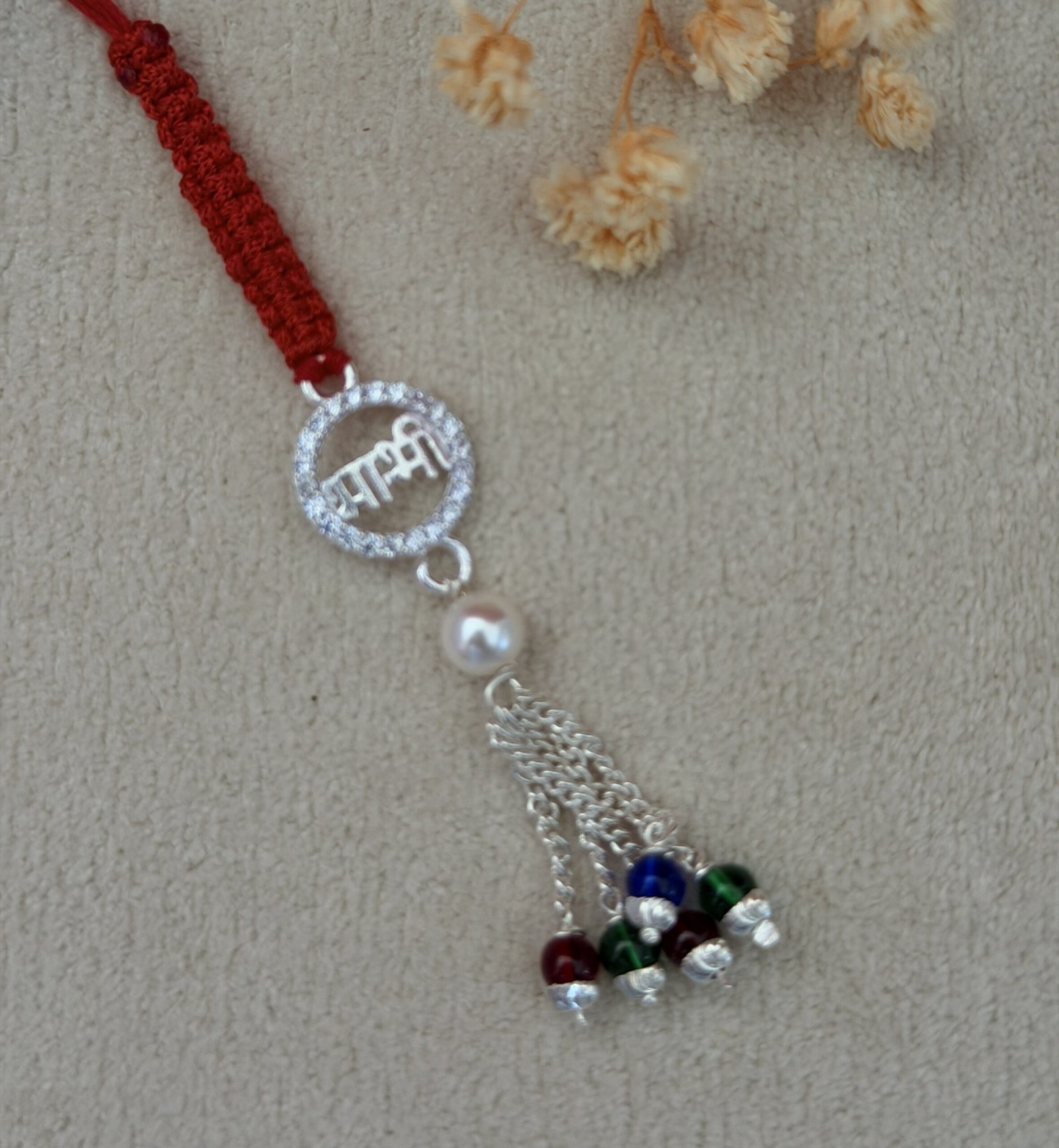 Bhabhi Silver Chuda Rakhi - Image 2