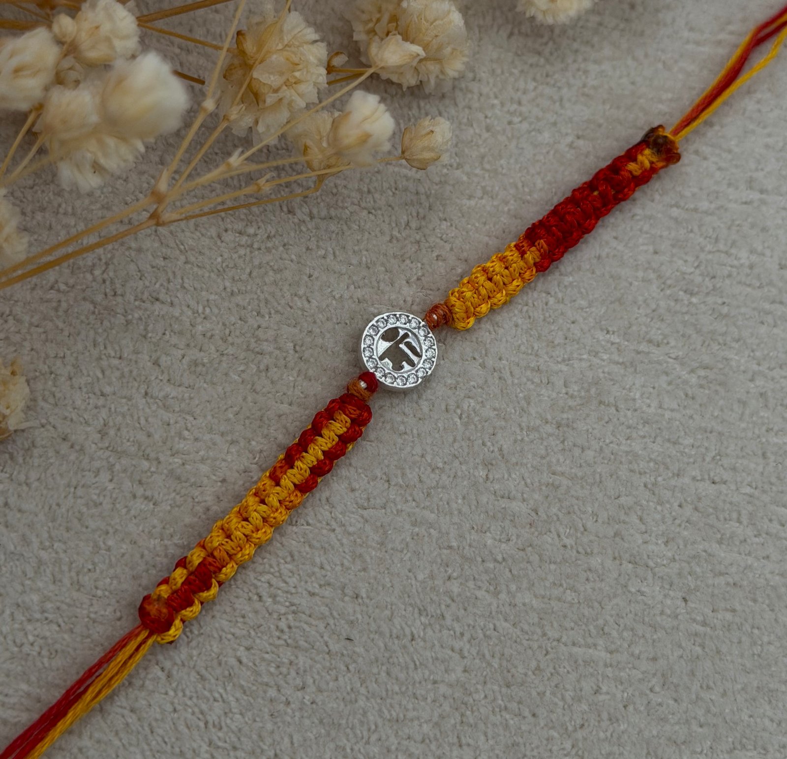 Maa silver rakhi - Image 4