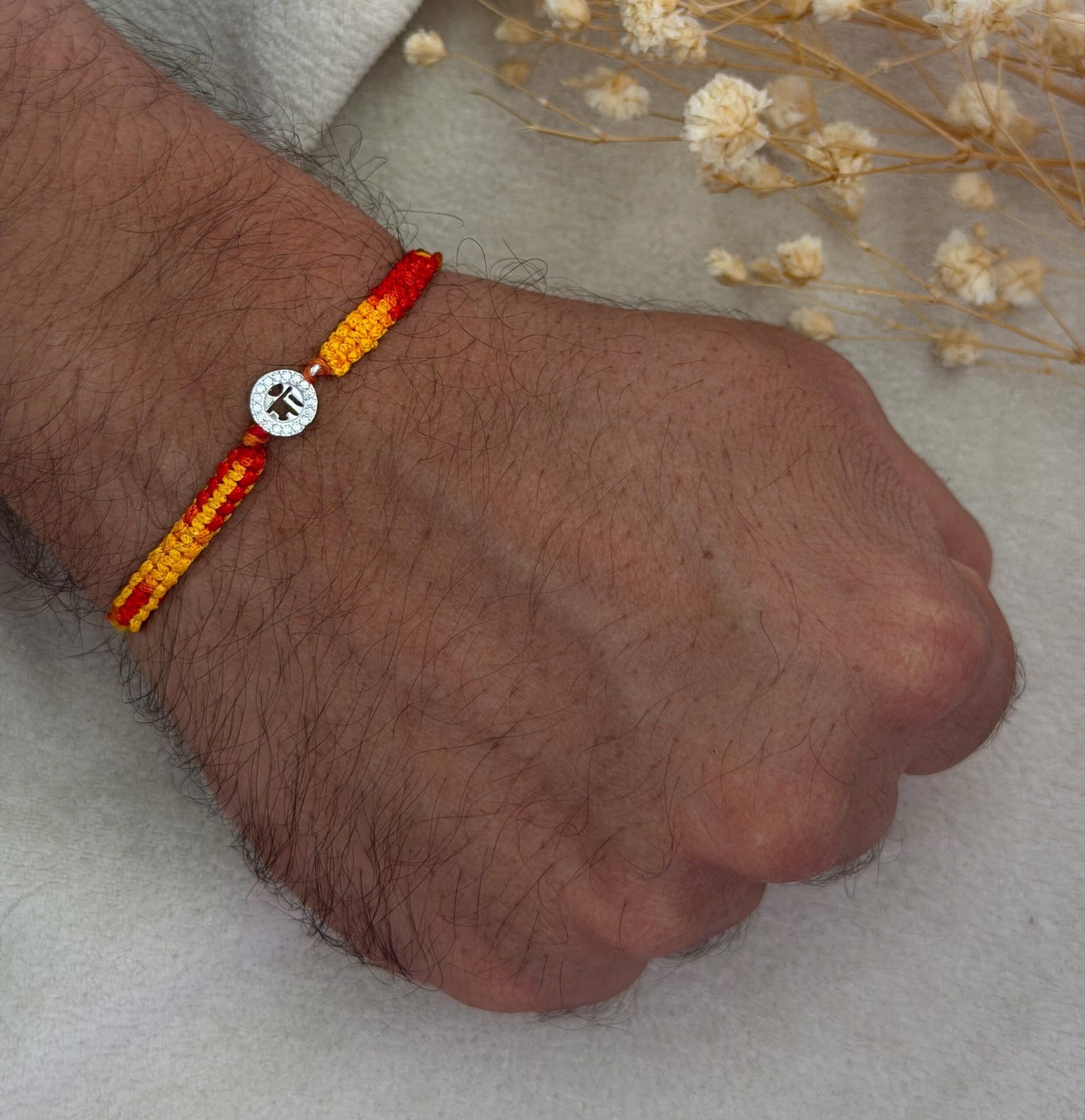Maa silver rakhi - Image 2