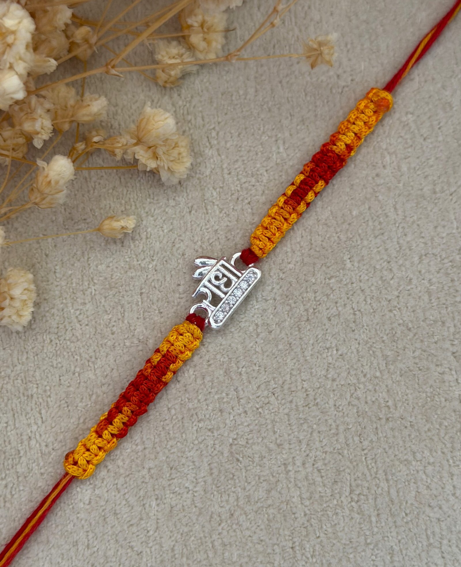 radhe silver rakhi - Image 4