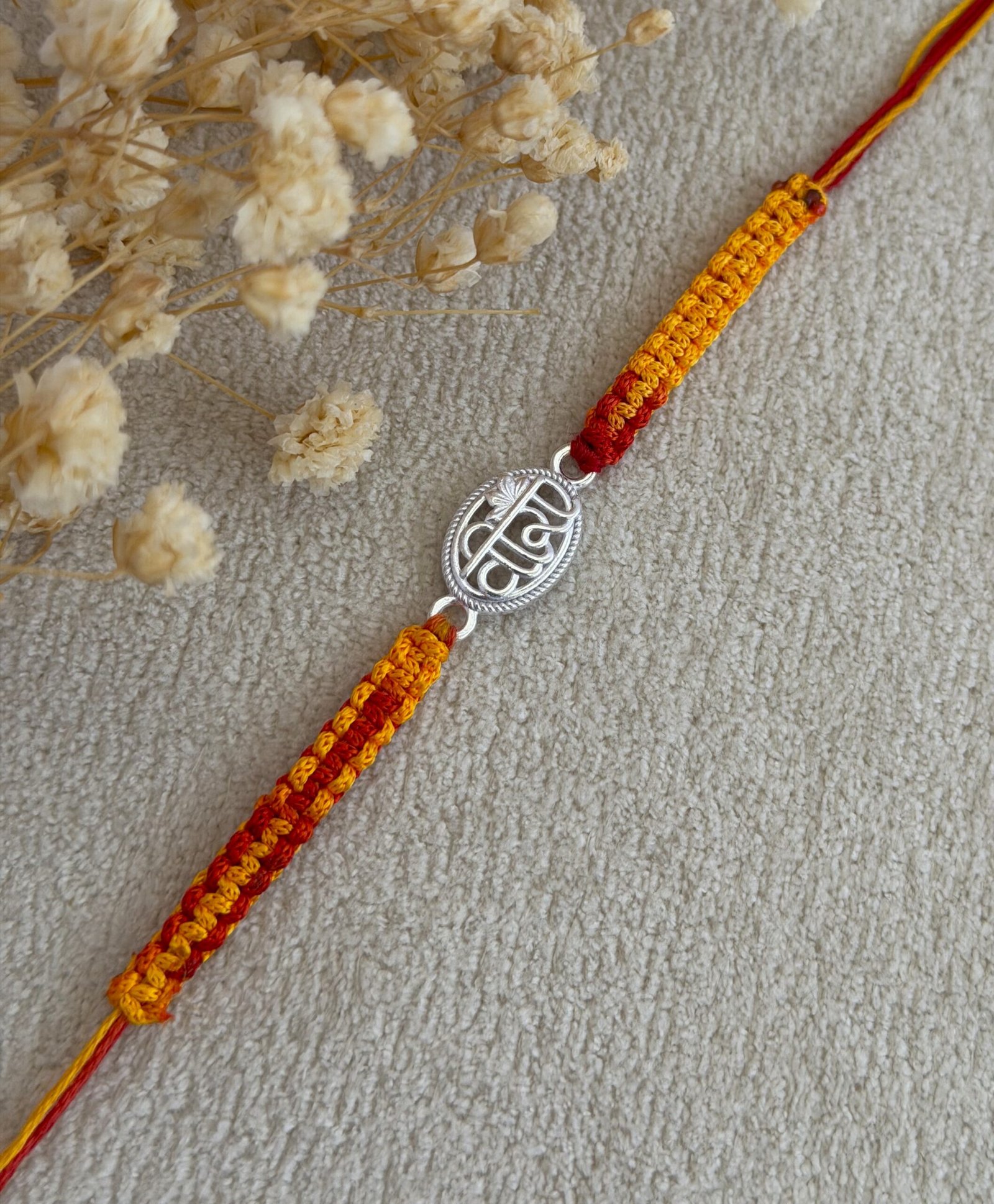 Veera silver rakhi - Image 4